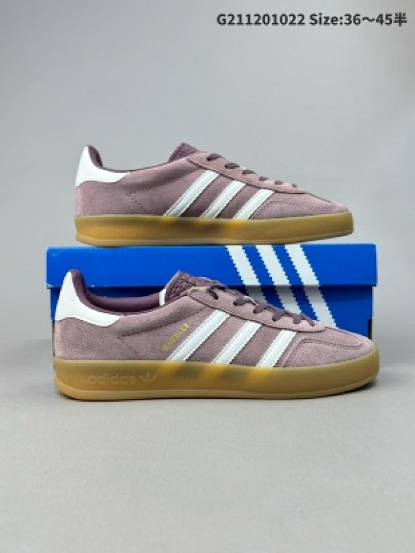 adidas Originals Gazelle INdoor 三叶草休闲防滑耐磨低帮板鞋 鞋头出色设计 塑就出众贴合感官方货号:IH5483