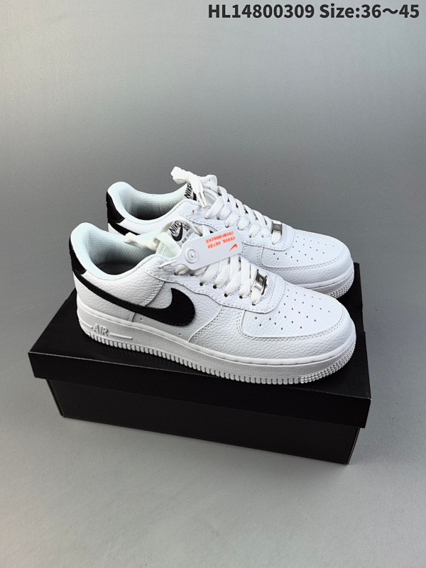 80 耐克Nike Air Force 1 Low  空军一号低帮百搭休闲运动板鞋货号CT2302-100 ID:HL14800309 Size:3645