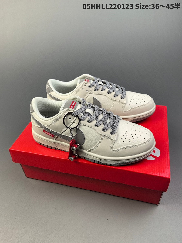 250公司级 头层定制球鞋 Supreme x Nike Dunk SB Low 05HHLL220123 Size:3645半货号FC1688-145