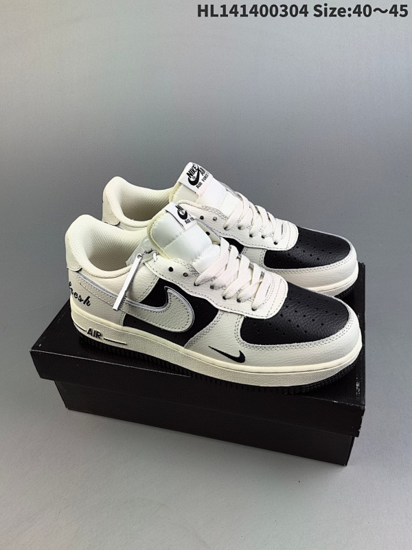 140 耐克Nike Air Force 1 Low  空军一号 AF1 低帮百搭休闲运动板鞋货号AJ7747-100 编码HL141400304 Size:4045