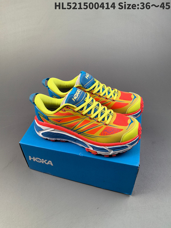 150 复古老爹厚底旅游鞋火了,帅气且能打的越野跑!美国新兴跑鞋品牌HokaHOKA ONE1126851/DOGL ID:HL521500414 Size:3645