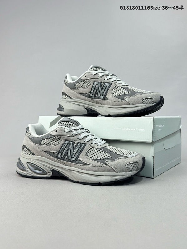 18036-45半 公司级New Balance M2010系列 新百伦 复古老爹风网布跑步休闲运动鞋货号:M2010GY