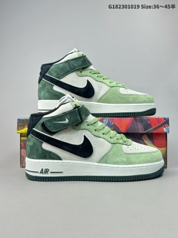 公司级Nike Air Force 1 Mid 07  原楦头原纸板 打造纯正中帮空军版型官方货号:CG9908-103