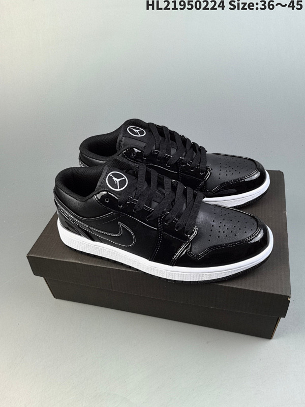 95东契奇同款Air Jordan 1 Low SE ASW "Black and White" 低帮 货号DD1650-001 HL21950224 Size:3645