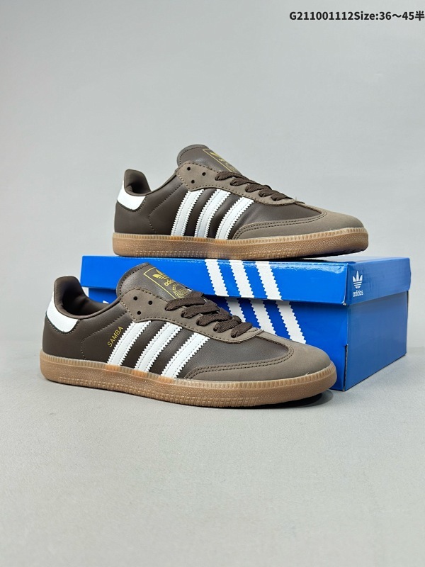 10036-45半 阿迪达斯 德训鞋 ADIDAS ORIGINALS SAMBA OG SHOES 经典运动鞋小白鞋T头鞋男女板鞋货号IE6522