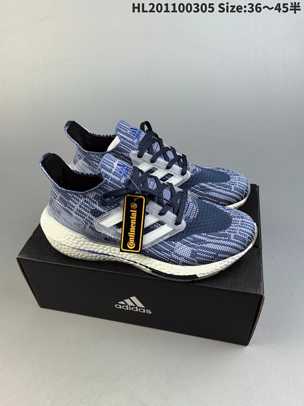 110 阿迪达斯Adidas Ultraboost DNA UB21全掌爆米花休闲运动跑鞋货号:FX7729 ID:HL201100305 Size:3645半