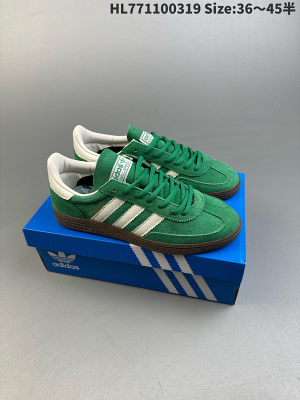 110 Adidas originals Handball Spezial 阿迪达斯 低帮 绿白色 货号IG6192 HL771100319 Size:3645半