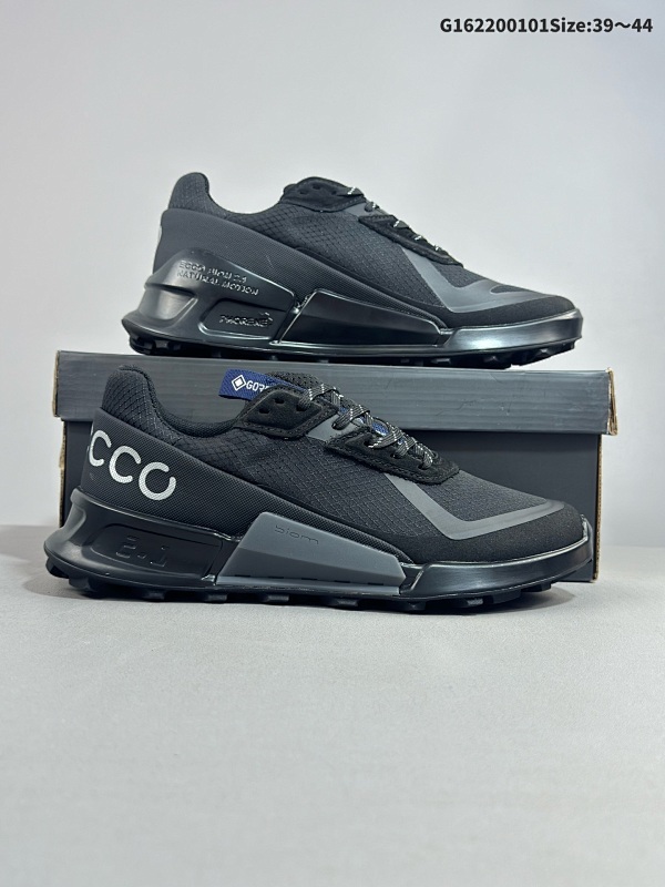 22039-44 公司级ECCO爱步 透气网纱拼接 采用ECCO家族工艺 Boost 缓震爆米花大底