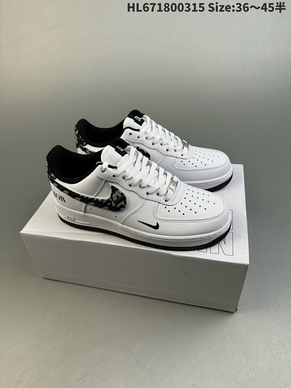 180 公司级Nike Air Force 1 Low 07 原楦头原纸板 打造纯正低ID: HL671800315 Size:3645半货号CW2288-111