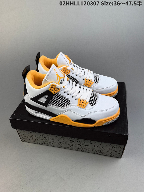 120真标带半码 Air Jordan 4 Retro "Vivid 02HHLL120307 Size:3647.5半货号AQ9129-101 货号FQ8138-113