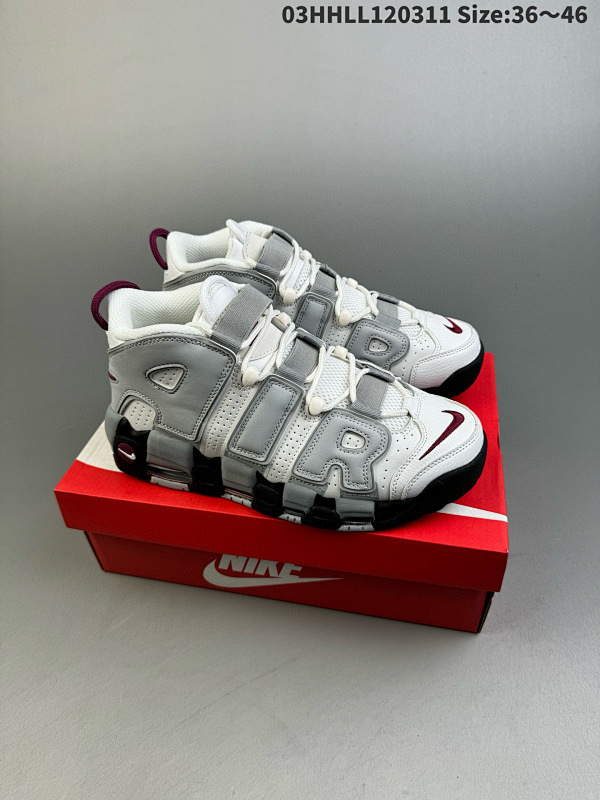 130 Nike Air More Uptempo "Mulberry" 耐克 皮蓬大AIR 高帮03HHLL120311货号DV1137-100