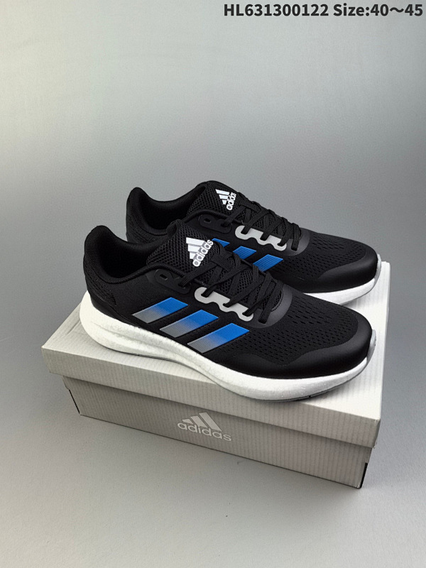 130 公司级阿迪达斯Adidas Runfalcon 3.0 爆米花缓震中底跑步鞋货号HQ1471 ID:HL631300122 Size:4045