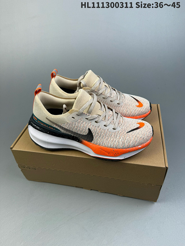 130  耐克NIKE ZOOMX INVINCIBLE RUN FK3 短跑马拉松系带系列轻量休闲运动慢跑鞋 货号:FQ8720-140 ID: HL111300311 Size:3645