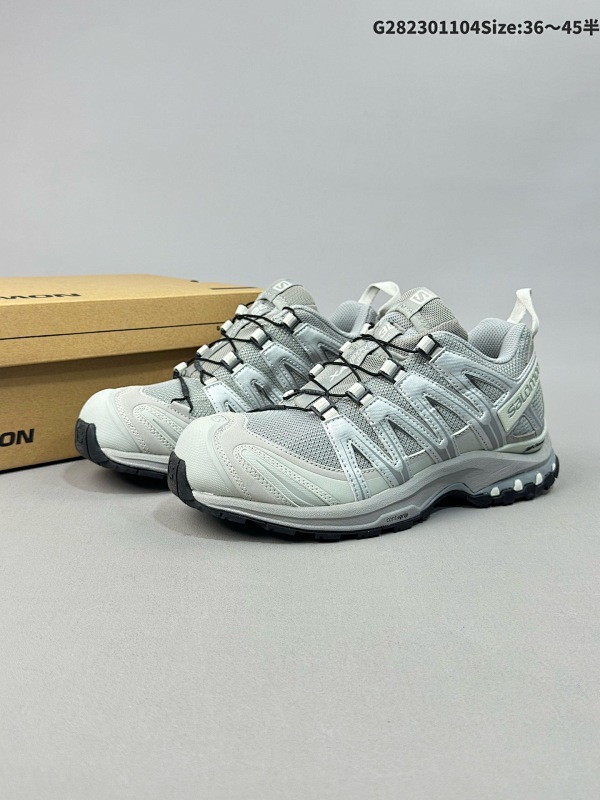 23036-45半 Salomon XA PRO 3D ADV 萨洛蒙 #鞋面采用SENSIFIT贴合技术 全方位贴合包裹脚型货号416175-29