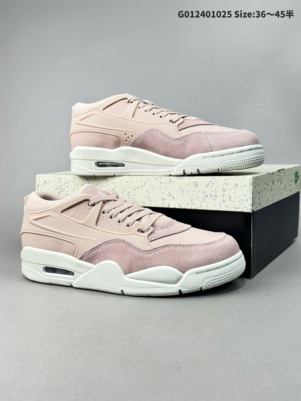 Air Jordan 4 RM "Pink Oxford" 低帮 粉红 AJ4 乔丹4代 aj4 乔4 粉红 乔丹篮球鞋系列货号FQ7940-600