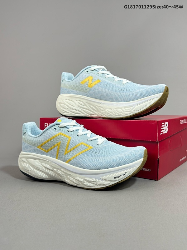 17040-45半 New Balance 新百伦FuelCell 简约 织物 网布防滑耐磨透气轻便 低帮 马拉松跑步鞋 货号:M1080A14