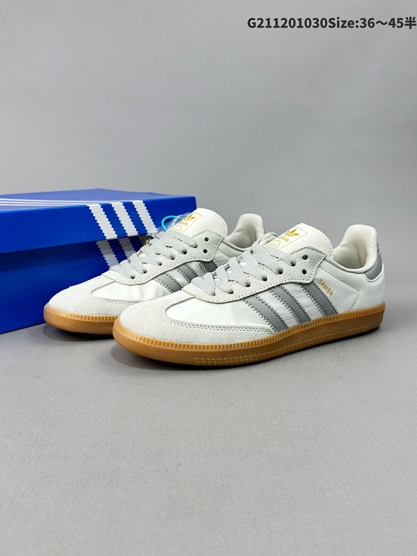 12036-45半 阿迪达斯Adidas Originals Samba OG 桑巴舞系列绅士德训足球风百搭低帮休闲运动板鞋货号ID1448