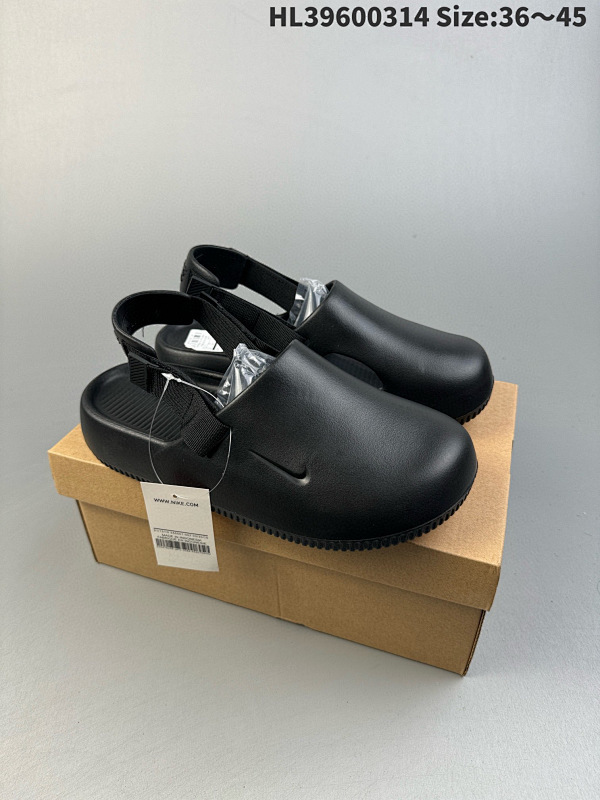60 Nike耐克Calm Mule男女休闲运动绑带包头沙滩穆勒凉鞋拖鞋 ID: HL39600314 Size:3645
