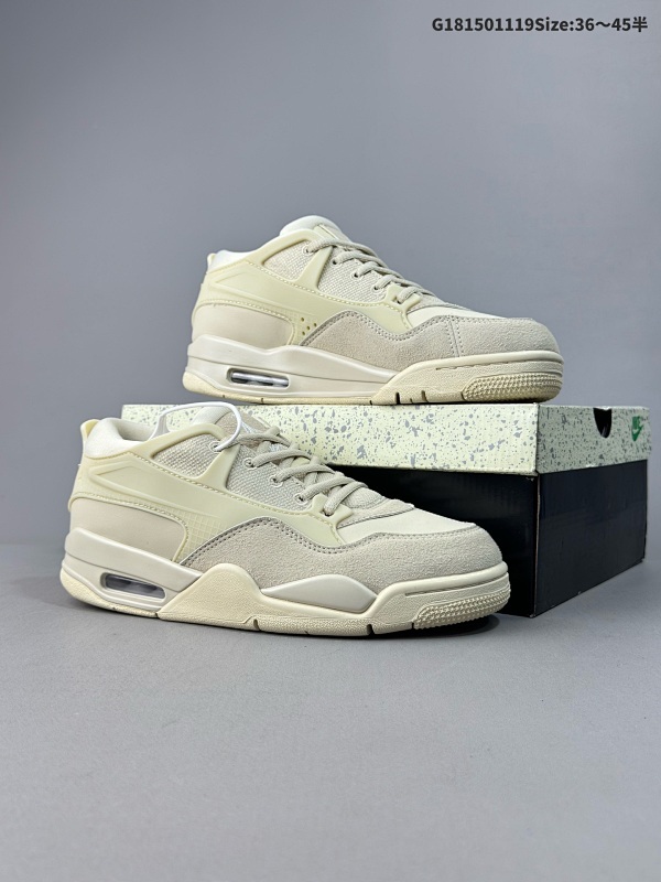 15036-45半 耐克 新款 Nike Air Jordan 4 RM 低帮 迈克尔乔丹AJ4代乔4 复古休闲运动文化篮球鞋货号FQ7940-200