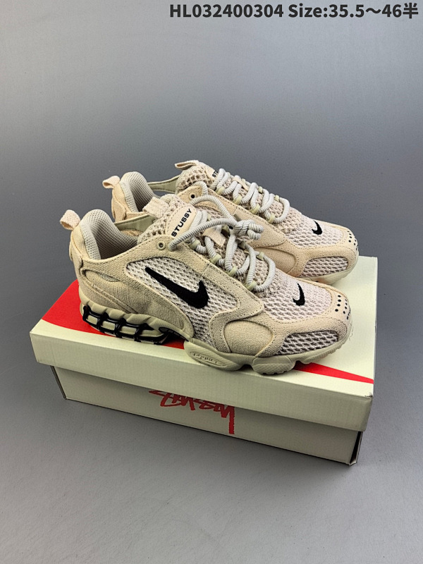 240 公司级 酷炫3M反光够抢眼美国元祖街头潮牌Stussy斯图西货号CU1854/CQ5486HL032400304 Size:35.546半