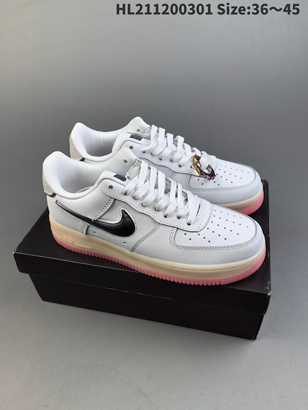 120 耐克Nike Air Force 1 Low  空军一号低帮百搭休闲运动板鞋货号FZ5741 191 编码HL211200301 Size:3645
