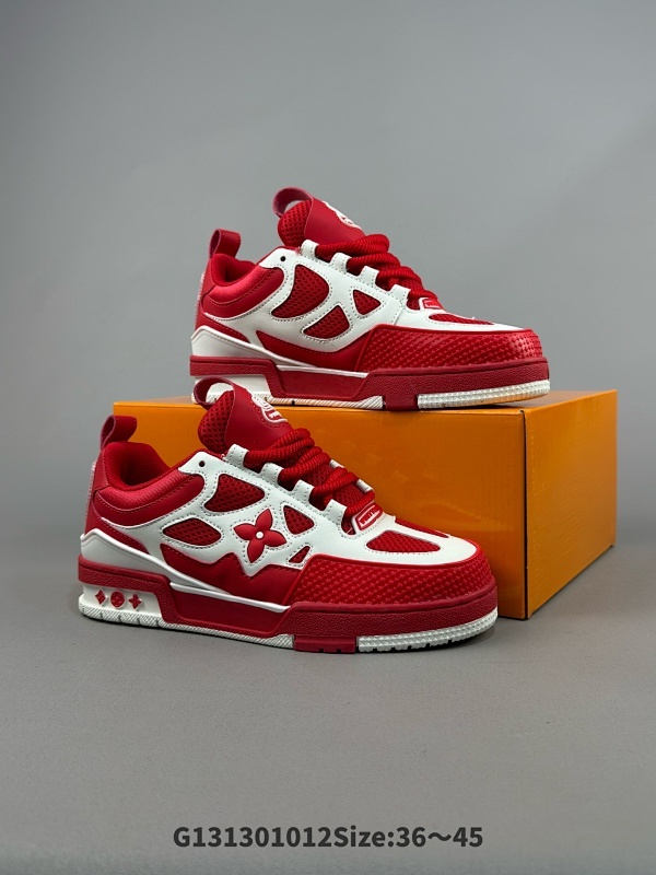 全新LV路易威登Louis Vuitton Trainer Sneaker Low休闲运动文化百搭板鞋