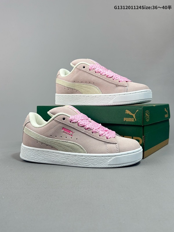 12036-40半 Puma Suede XL复古单品 彪马 防滑耐磨低帮德训板鞋 货号:398310-02