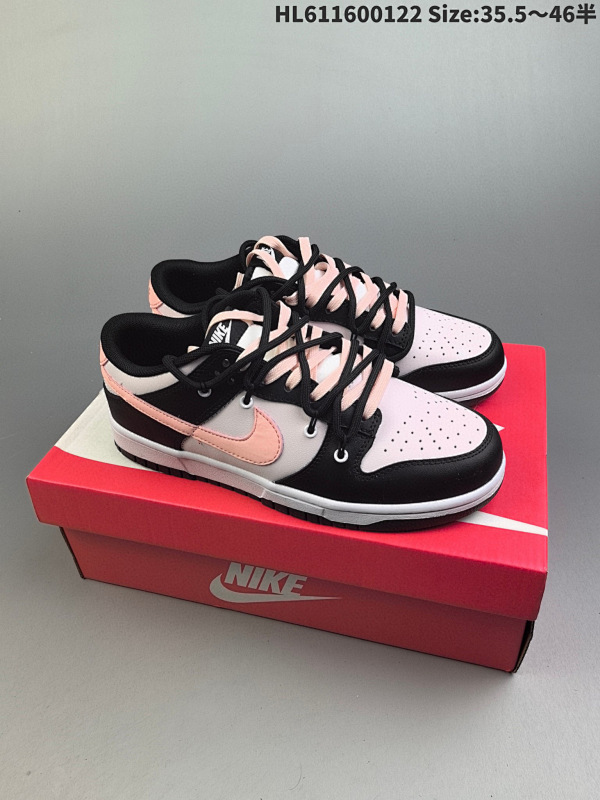 160  公司级Nike SB Dunk Low 解构抽绳鞋带 公司级出品 极力推荐 原装头层材料 独家版型蒸餾加工货号CW1590-100 IDHL611600122 Size:35.546半