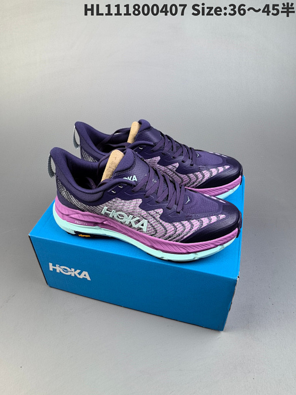 180 HOKA ONE ONE/越野跑M SPEEGOAT 4 WIDE飞速马法特 减震回弹透气货号1129930 编码HL111800407 Size:3645半