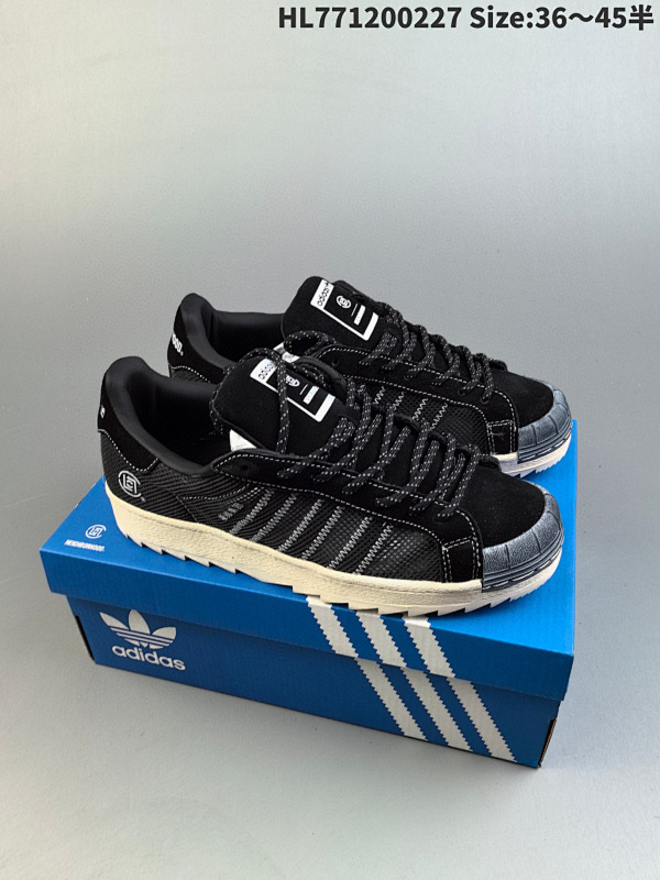 120 NEIGHBORHOOD  CLOT x adidas originals Superstar 货号IE8879   HL771200227 Size:3645半