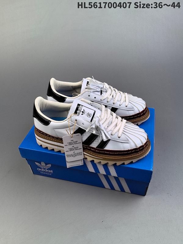 170 CLOT x Adidas originals Superstar  陈冠希全新设计 鞋身整体以adidas经典的"货号: IH3132 编码HL561700407 Size:3644