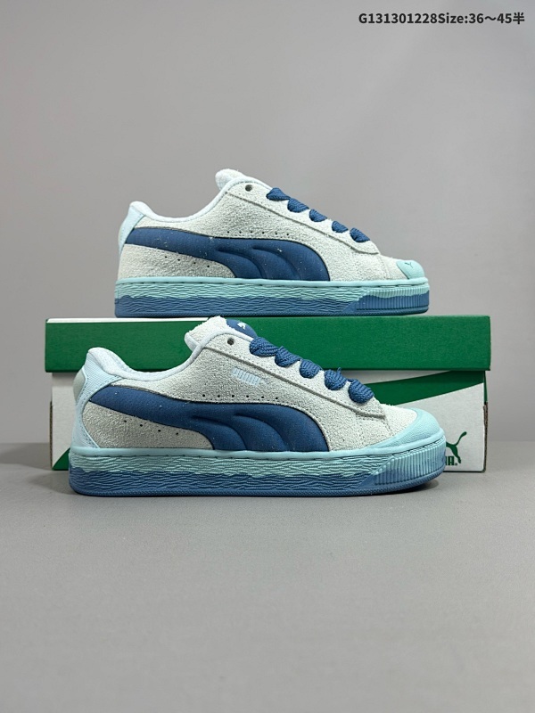 13036-45半 Puma Suede XL复古单品 彪马 防滑耐磨低帮德训板鞋 货号401413-01