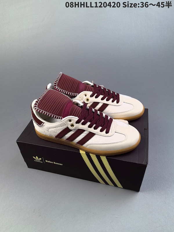 180抽拉盒 纯原版本附赠手提袋 Wales Bonner x Adidas originals Samba 阿迪达斯 货号IE0586 08HHLL120420 Size:3645半