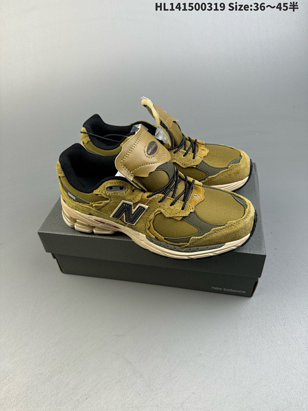 150 公司级新百伦New Balance M2002系列美产血统经典复古男女休闲鞋情侣ID: HL141500319 Size:3645半货号M2002ROP