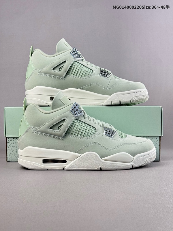 40036-48.5半 Air Jordan 4 Retro "Seafoam" 绿色 AJ4货号HV0823-003