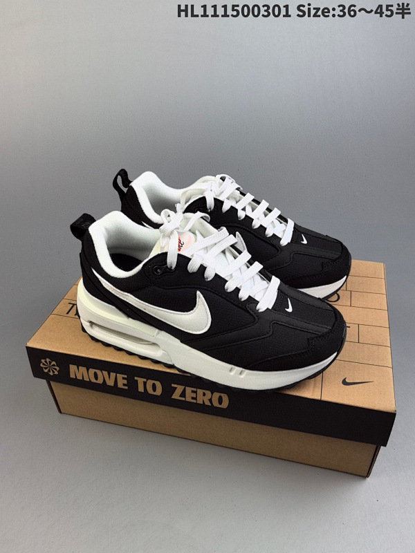 150 公司级Nike Air Max Dawn 黎明系列低帮气垫百搭休闲运动慢跑鞋 货号DJ3624 001HL111500301 Size:3645半