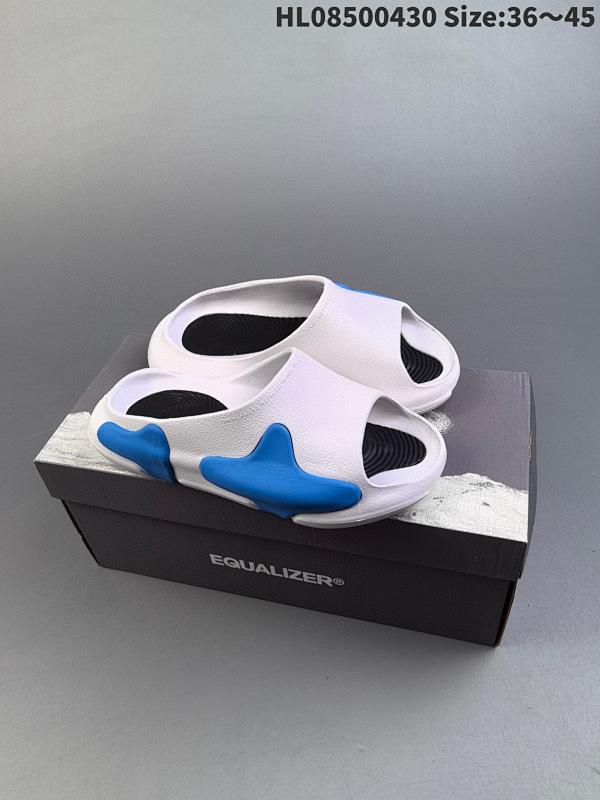 50 EQUALIZER 全新配色拖鞋EQUALIZER带来全新球鞋品牌EQLZ在自然人文和想象这一未知空间HL08500430 Size:3645