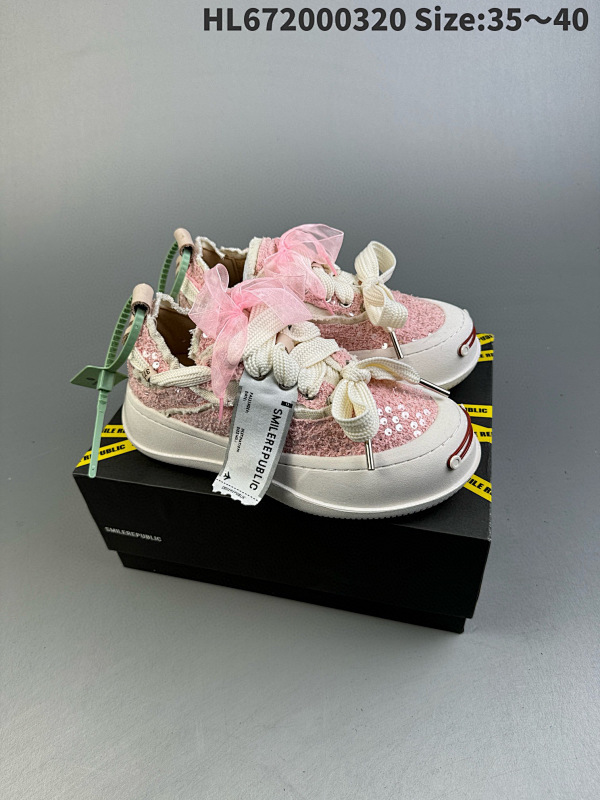 200  SmileRepublic VERY CRAM檀健次同款厚底开口笑 HL672000320 Size:3540