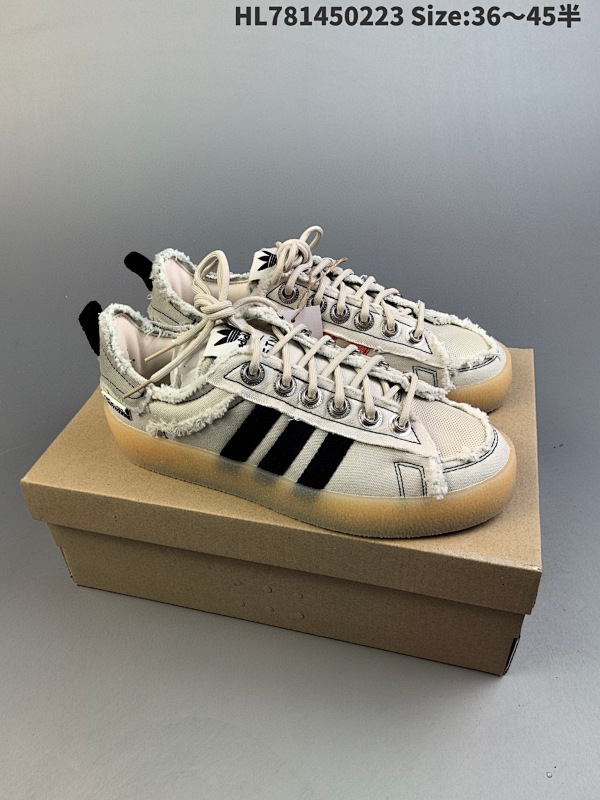 145 公司级Adidas 阿迪达斯 Campus 80S 三叶草校园休闲板鞋 经典百搭情侣板鞋 ID:HL781450223 Size:3645半货号ID4818
