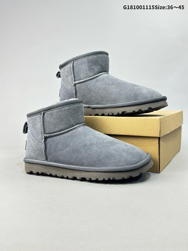 10036-45 UGG Classic Ultra Mini 周冬雨 王一博同款  薄底短款雪地靴 小红书爆款 羊毛一体迷你短靴 优选翻毛皮鞋面