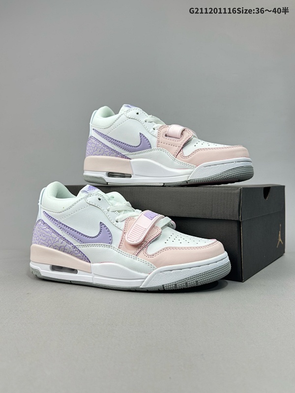12036-40半 三合一最强合体多种新配色回归!耐克Nike Air Jordan Legacy 312 LowWhite/Grey Fog/Blue/Red货号:FN3407-161