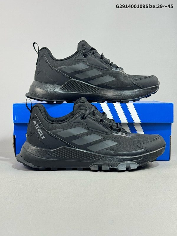 集合14039-45集合 公司级Adidas TERREX ANYLANDER 阿迪达斯男款运动鞋灰色系带缓震轻质舒适百搭运动鞋 货号:ID3465