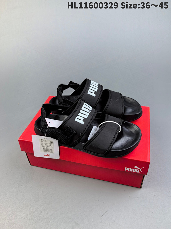 60 夏季PUMA泫雅上脚同 彪马Leadcat YLM Lite情侣休闲凉鞋 清新配色HL11600329 Size:3645