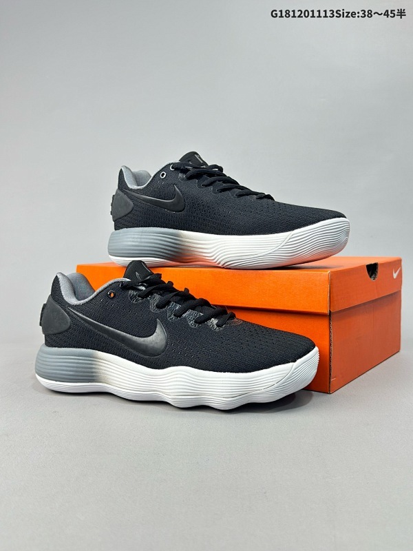 特价12038-45半 Nike REACT Hyperdunk 2017 Low超扣篮系列低帮休闲运动文化篮球鞋  #原档案数据开发楦型正确压胶鞋舌面料  货号897664-003