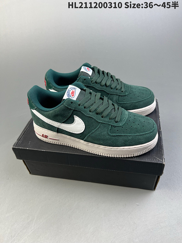 120  耐克Nike Air Force 1 Low 空军一号 AF1 低帮百搭休闲运动板鞋货号DH7435 HL211200310 Size:3645半