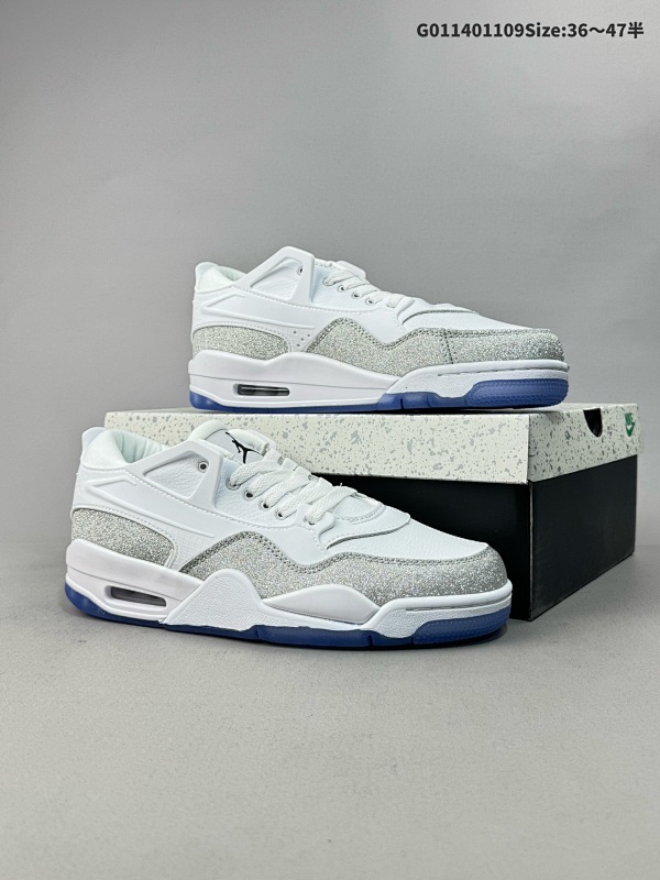 14036-47.5半 Air Jordan 4 RM 低帮 满天星 AJ4 乔丹4代 aj4 乔4 满天星 乔丹篮球鞋系列男货号HQ3441-111