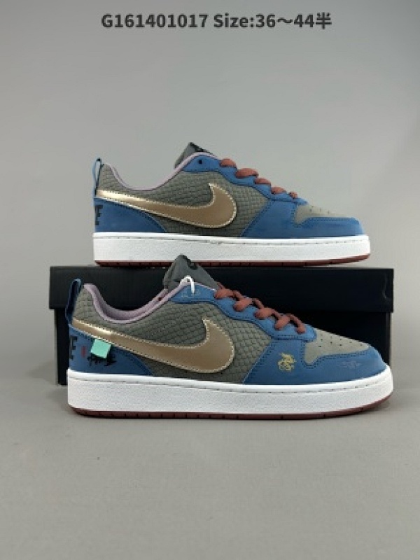 NIKE COURT VISION LO联名 低帮百搭 透气休闲运动板鞋 货号:BQ5556-104