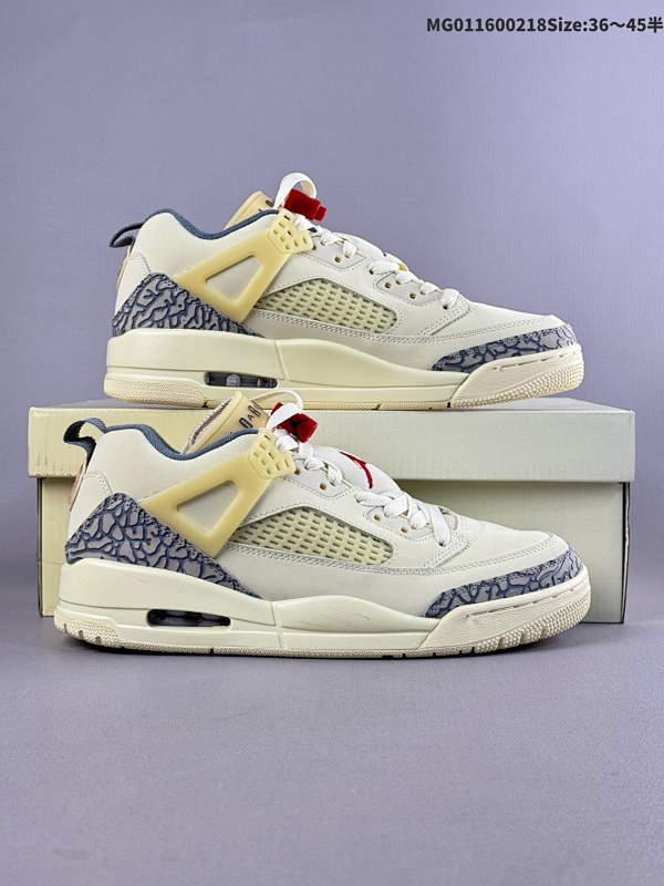 6036-45半 Air Jordan 3.5 Spizike Low "Coconut Milk" 低帮 米白男货号FQ1759-100 女货号FQ3950-100