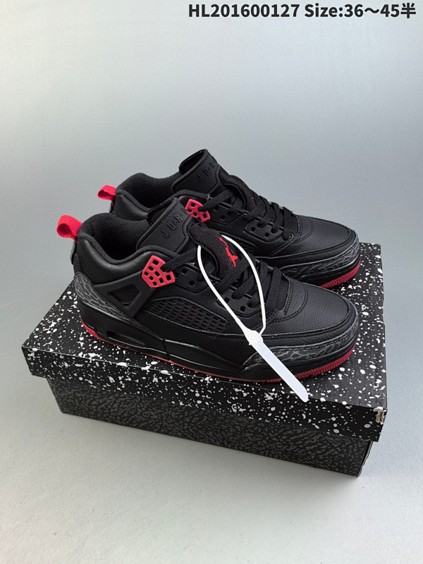 160 Air JORDAN SPIZKE LOW 乔丹篮球鞋系列 该款以白色搭配灰棕细节货号FQ1759-006 编码HL201600127 Size:3645半