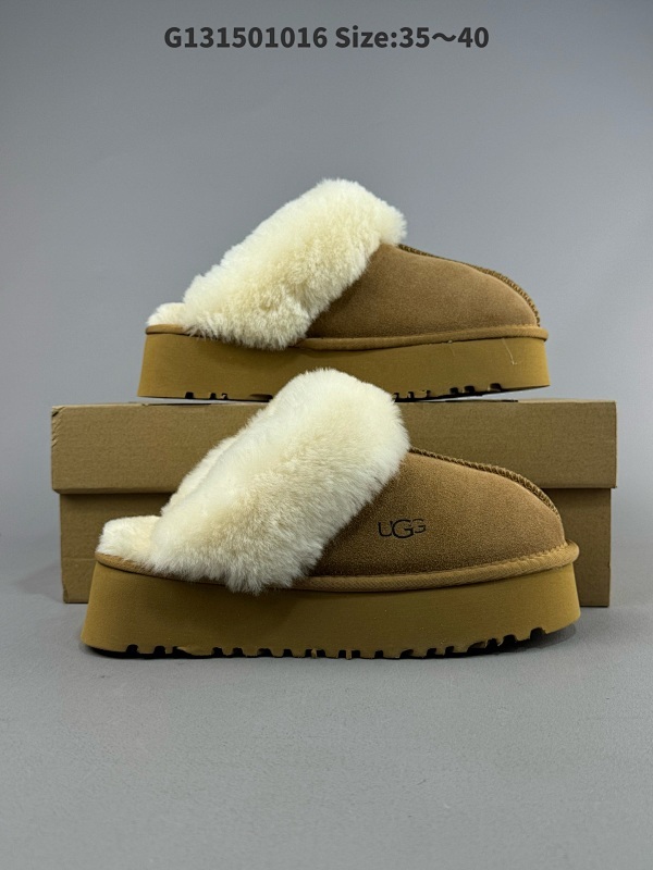 UGG/雪地靴  广东原产采用TPU模压定型翻毛皮鞋面材质内嵌人造卷曲羊毛毛绒里衬和鞋垫,保暖锁热